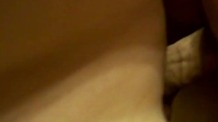 Chubby amateur girlfriend sucks, toys and fucks with creampie