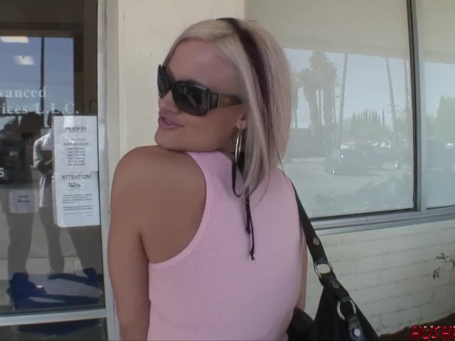 Hot blonde PAWG gets a hard fucking